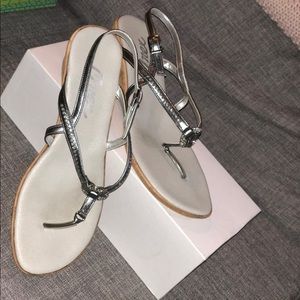 Finest by Onex Silver sandals